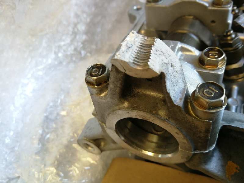 Recambio de culata para honda crx (eg/eh) 1.6 vtec cat referencia OEM IAM  1-PUENTE ROTO RECONSTRUIDO