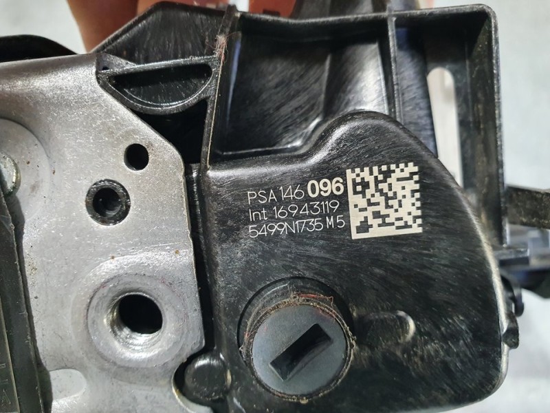 Recambio de cerradura puerta delantera derecha para opel grandland x design line referencia OEM IAM 16943119  6 PINES