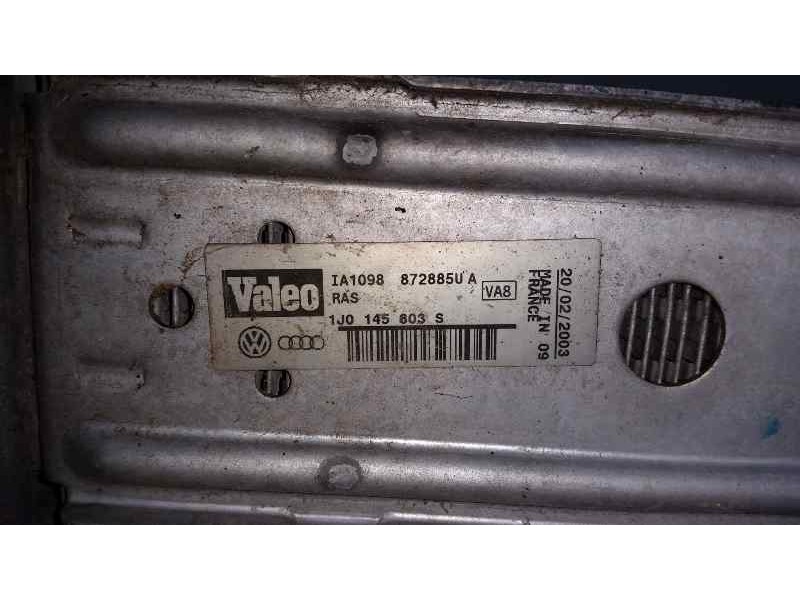 Recambio de intercooler para seat leon (1m1) stella referencia OEM IAM 872885UA 1J0145803S VALEO