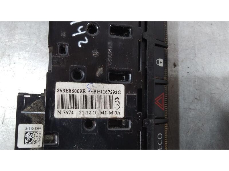 Recambio de mando multifuncion para renault express van referencia OEM IAM 283E86009R  