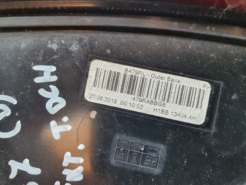 Recambio de piloto trasero derecho para ford fiesta (ce1) active referencia OEM IAM H1BB13404AH  EXTERIOR