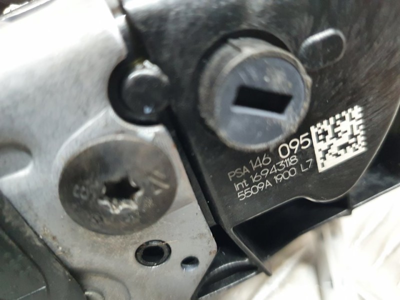 Recambio de cerradura puerta delantera izquierda para opel grandland x design line referencia OEM IAM 5509A1900 146095 6 PINES