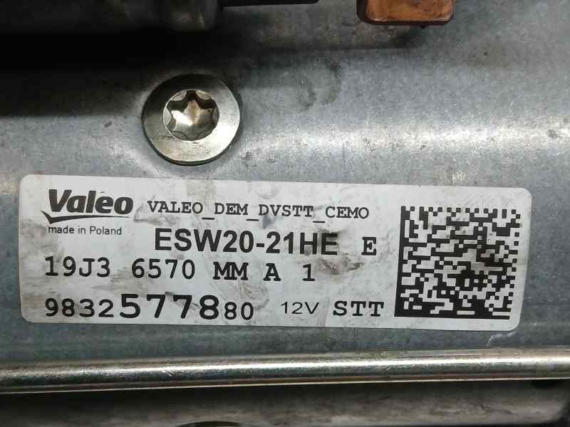 Recambio de motor arranque para peugeot 3008 allure pack referencia OEM IAM 9832577880 ESW2021HE VALEO