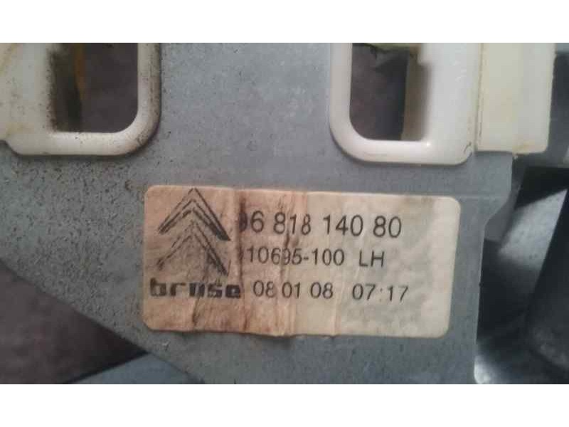 Recambio de elevalunas trasero izquierdo para citroën c4 sedan lx plus referencia OEM IAM 9681814080 6 PINS ELECTRICO