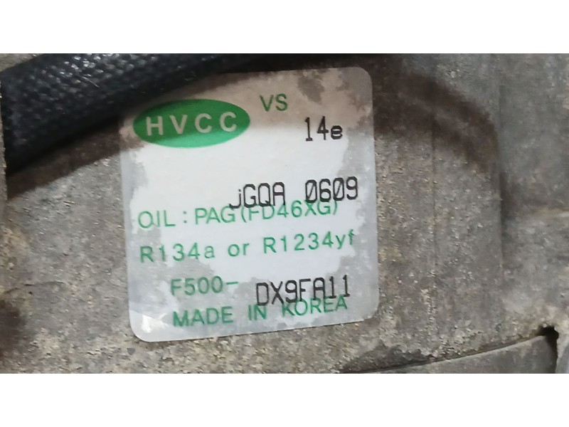 Recambio de compresor aire acondicionado para hyundai ix35 (lm, el, elh) 1.7 crdi referencia OEM IAM 977012Y100 HVCC JQA0609 F50