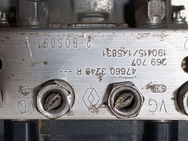 Recambio de abs para dacia sandero stepway referencia OEM IAM 476603249R  