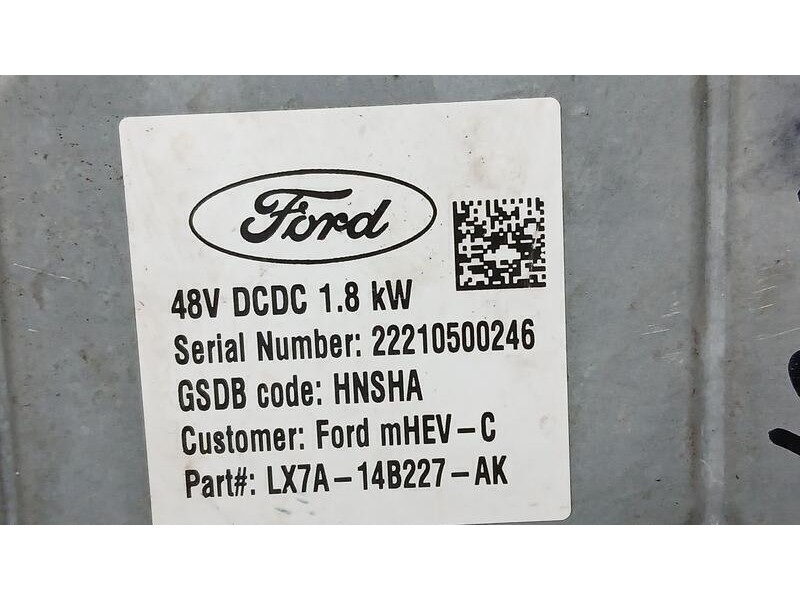 Recambio de modulo electronico para ford focus st-line referencia OEM IAM LX7A14B227AK  22210500246