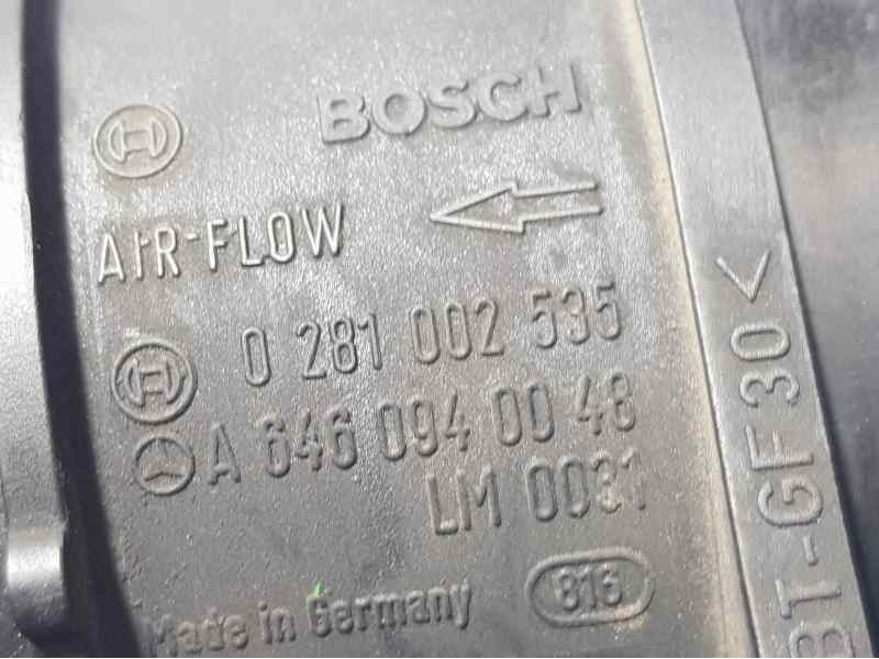 Recambio de caudalimetro para mercedes-benz clase c (w203) sportcoupe c 200 cdi (la) (203.707) referencia OEM IAM A6460940048 02