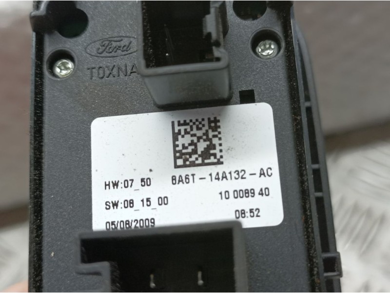 Recambio de mando elevalunas delantero izquierdo para ford fiesta (cb1) ambiente referencia OEM IAM 8A6T14A132AC  