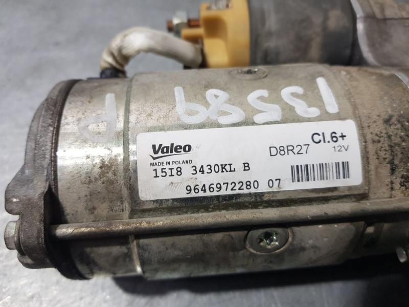 Recambio de motor arranque para citroën jumper pritsche 33 l1 bluehdi 130 referencia OEM IAM 96462972280 D8R27 VALEO