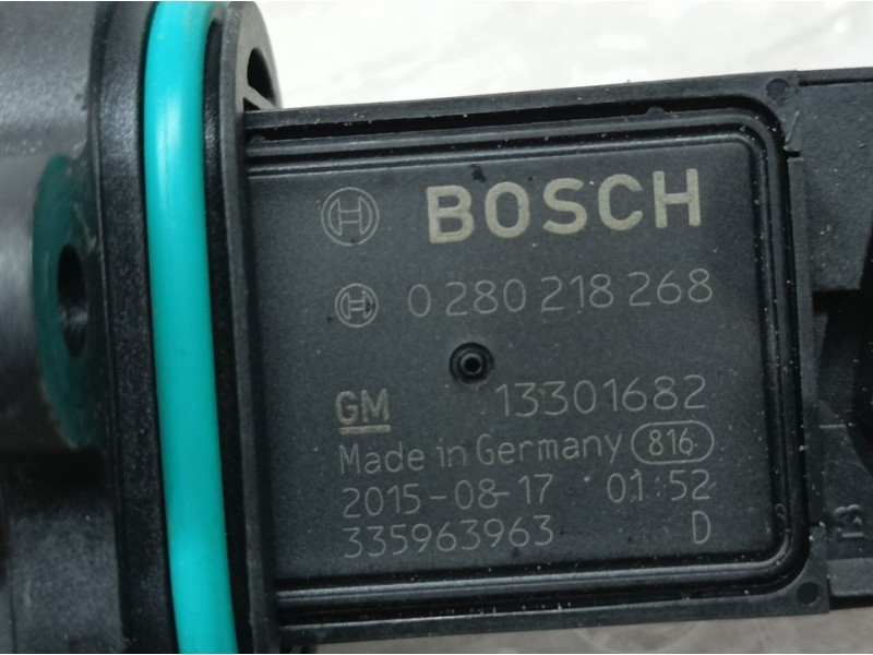 Recambio de caudalimetro para opel astra k lim. 5türig dynamic start/stop referencia OEM IAM 13301682 0280218268 BOSCH