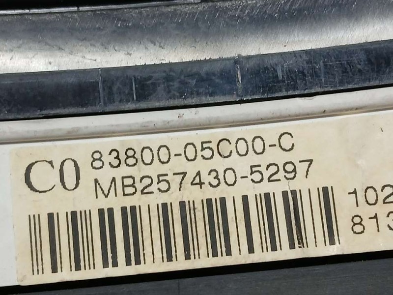 Recambio de cuadro instrumentos para toyota avensis berlina (t25) 2.0 d4-d executive sedán (4-ptas) referencia OEM IAM 8380005C0