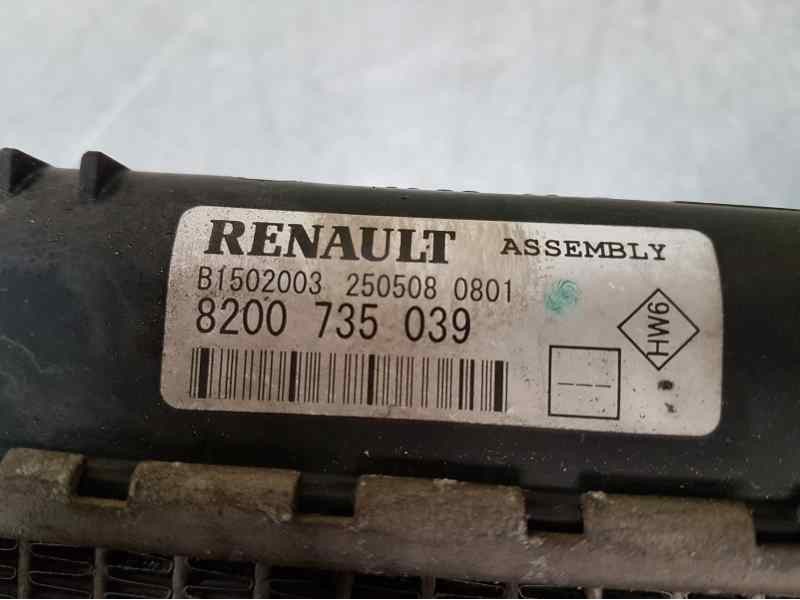 Recambio de radiador agua para dacia sandero ambiance referencia OEM IAM 8200735039  