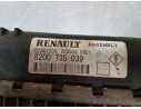 Recambio de radiador agua para dacia sandero ambiance referencia OEM IAM 8200735039  