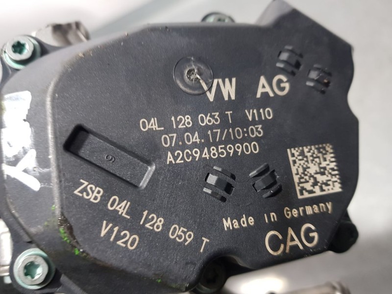 Recambio de caja mariposa para volkswagen golf vii lim. (bq1) 1.6 tdi referencia OEM IAM 04L128063T A2C94859900 