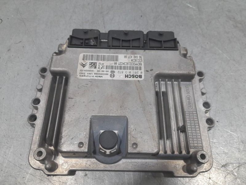 Recambio de centralita motor uce para citroën c3 picasso (sh_) 1.6 hdi referencia OEM IAM 9664843780 0281013872 BOSCH