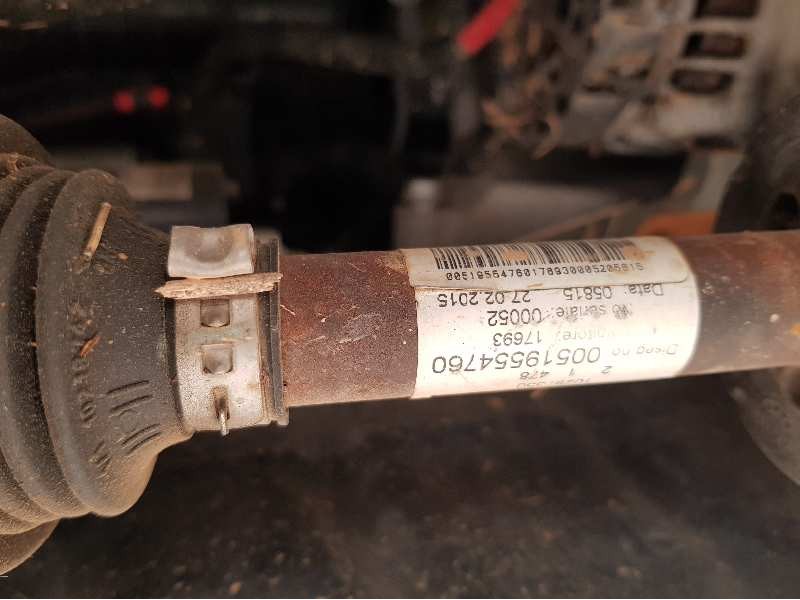 Recambio de transmision delantera derecha para fiat nuova 500 (150) s referencia OEM IAM 00519554760  