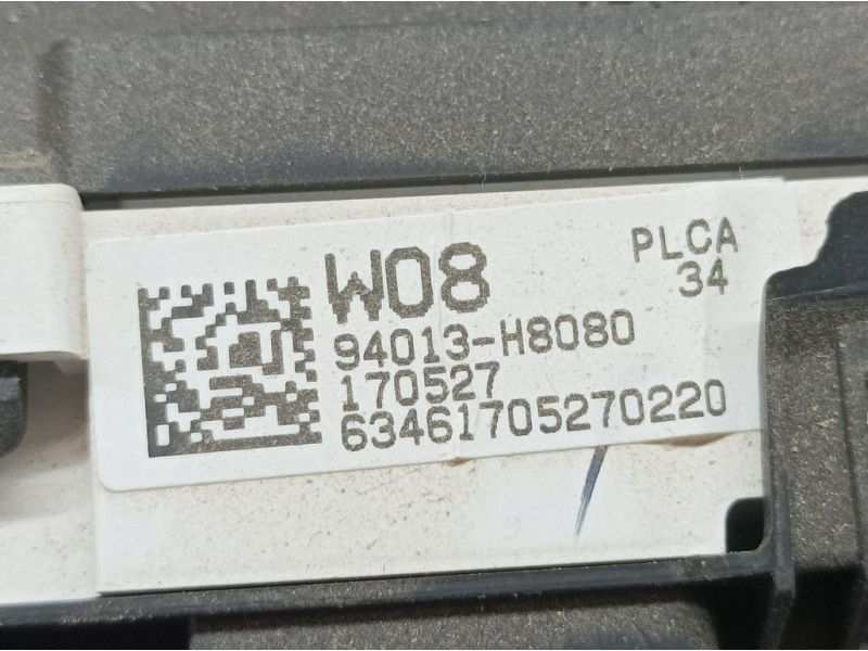 Recambio de cuadro instrumentos para kia rio (yb) attract referencia OEM IAM 94013H8080 170527 CRISTAL ROZADO