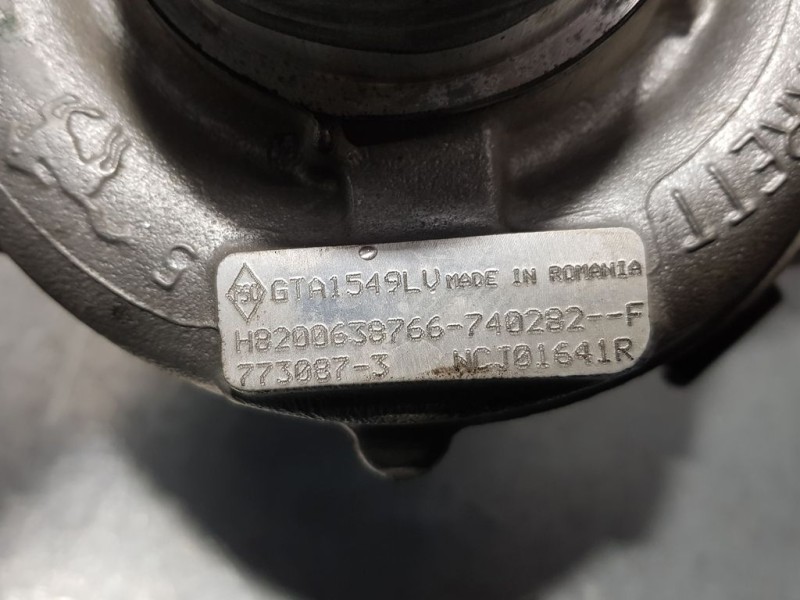Recambio de turbocompresor para nissan qashqai (j10) 2.0 dci turbodiesel cat referencia OEM IAM 8200639766 740282F GARRETT