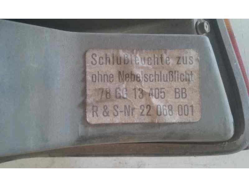 Recambio de piloto trasero izquierdo para ford granada berl./turnier l berlina referencia OEM IAM 22068001  