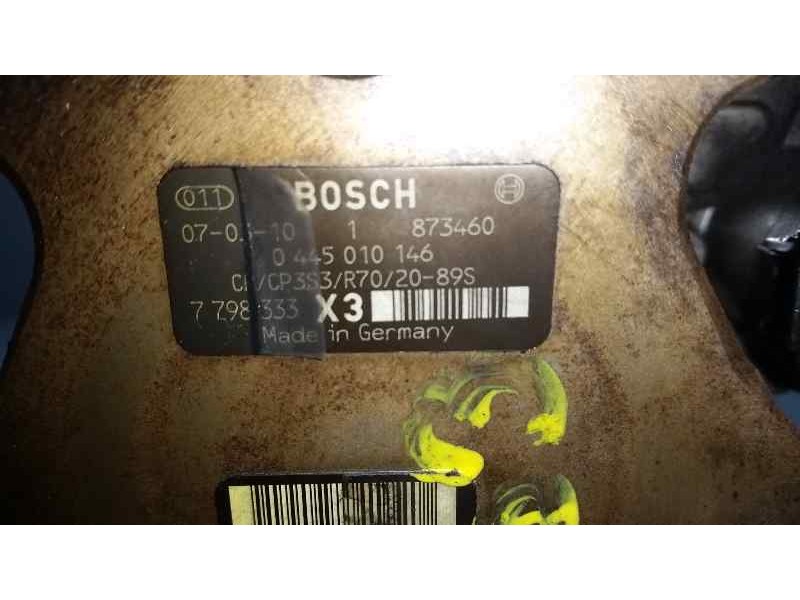 Recambio de bomba alta presion para bmw x5 (e70) 3.0 turbodiesel cat referencia OEM IAM 0445010146 7798333 BOSCH