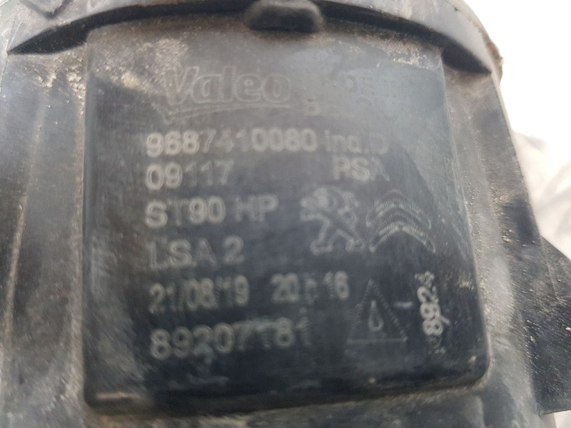 Recambio de faro antiniebla izquierdo para peugeot 5008 ii (mc_, mj_, mr_, m4_) 1.2 (mrhnyh, mrhnyw, mrhnsj, mrhnsu, mrhnsm) ref