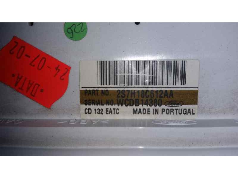 Recambio de mando climatizador para ford mondeo berlina (ge) ambiente referencia OEM IAM 2S7H18C612AA  
