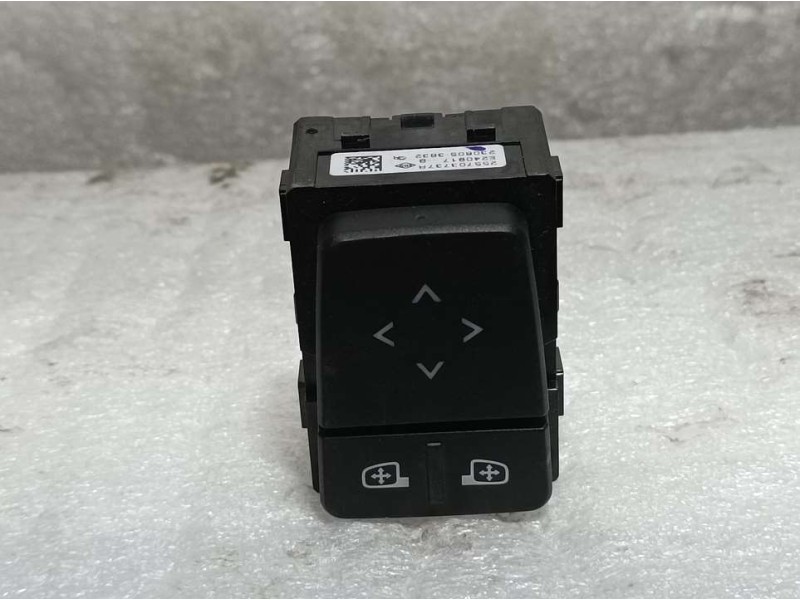 Recambio de mando retrovisor para dacia sandero 1.0 tce 90 referencia OEM IAM 255703737R  