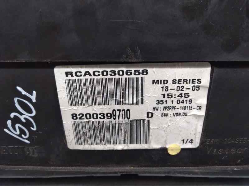 Recambio de cuadro instrumentos para renault megane ii berlina 5p authentique referencia OEM IAM 8200170524  