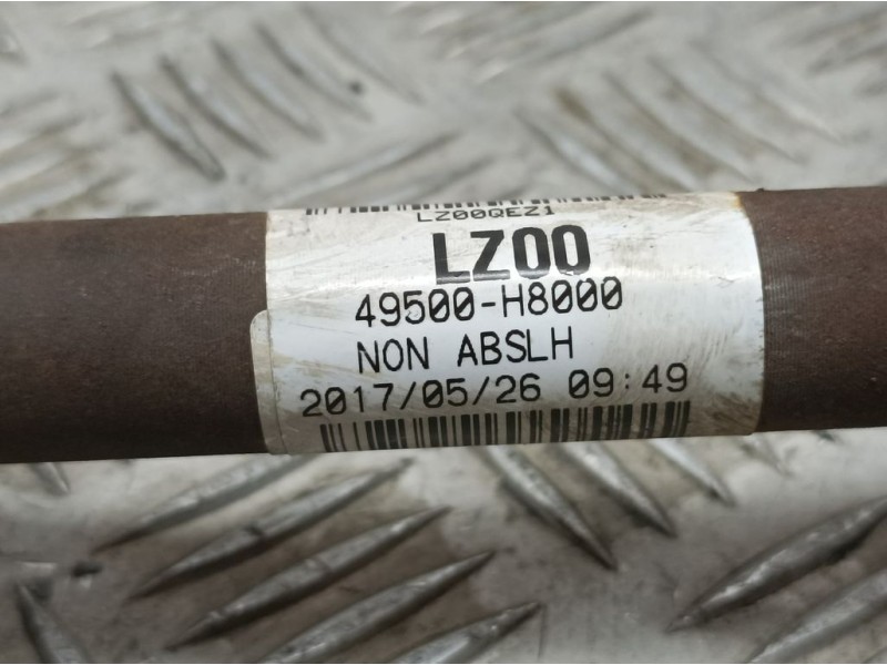 Recambio de transmision delantera izquierda para kia rio (yb) attract referencia OEM IAM 49500H8000  