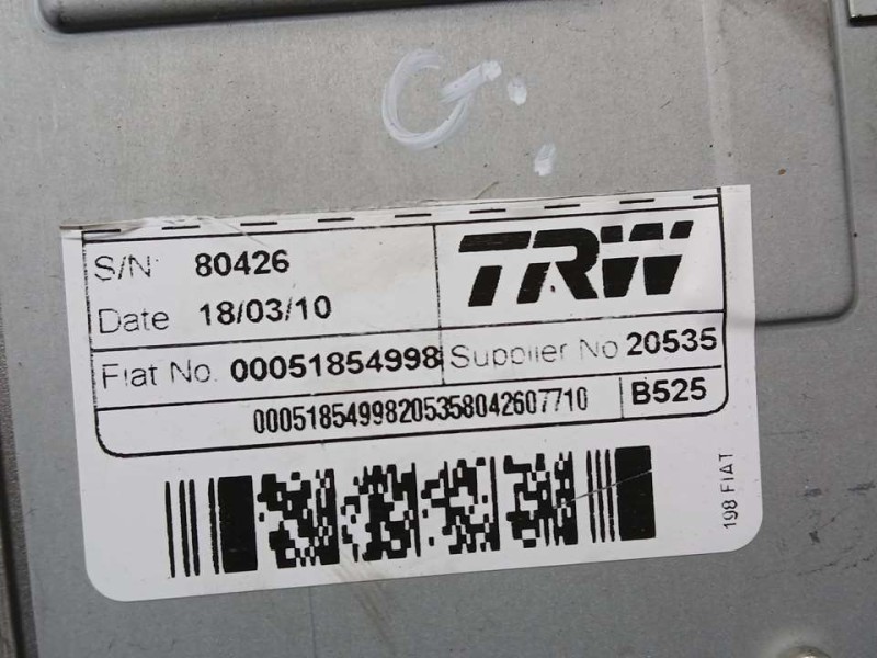 Recambio de columna direccion para fiat bravo (198) 1.9 active multijet referencia OEM IAM 51854998 80426 ELECTRO-MECANICA TRW