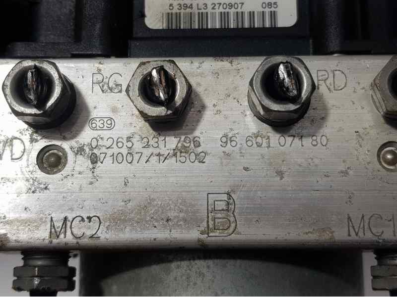 Recambio de abs para peugeot 308 sport referencia OEM IAM 9660107180 0265231796 BOSCH