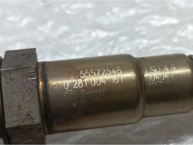 Recambio de sonda lambda para opel insignia berlina cosmo referencia OEM IAM 55572548 0281114161 BOSCH