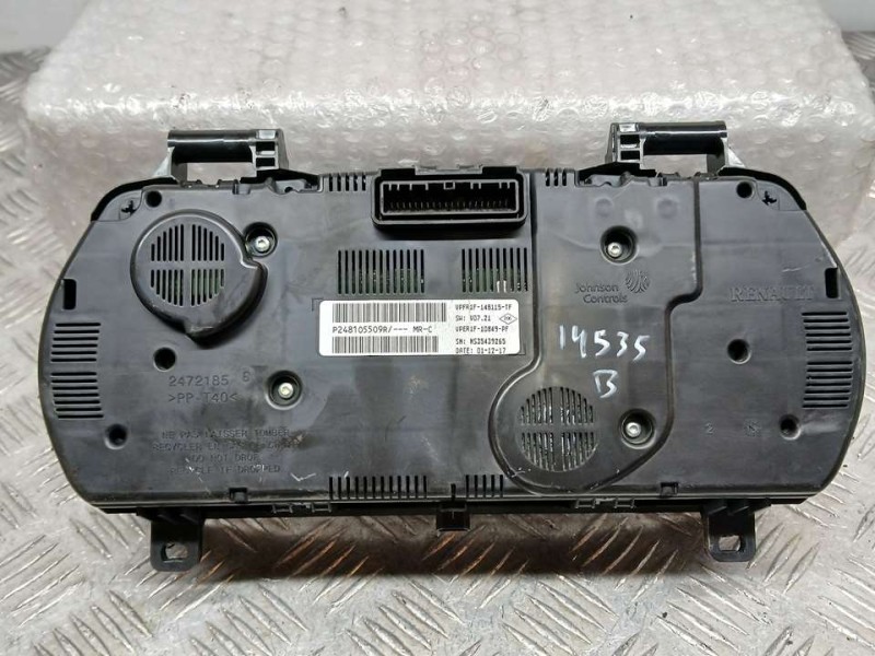Recambio de cuadro instrumentos para renault megane iv berlina 5p business referencia OEM IAM 248105509R NS35439265 DIGITAL JOHN