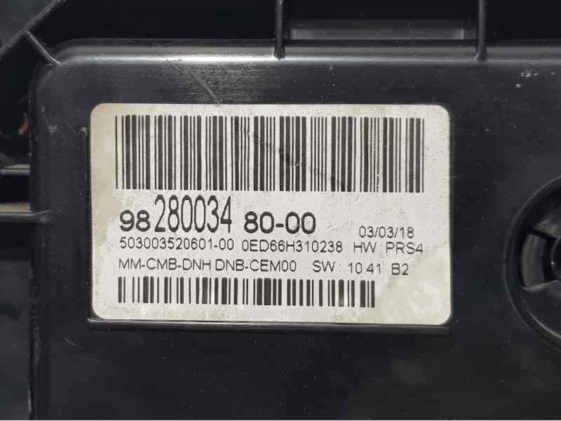 Recambio de cuadro instrumentos para peugeot 3008 active referencia OEM IAM 982800348000 50300352060100 