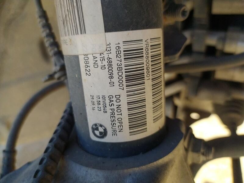 Recambio de amortiguador delantero derecho para bmw i3 (i01) electric referencia OEM IAM 31316852216  