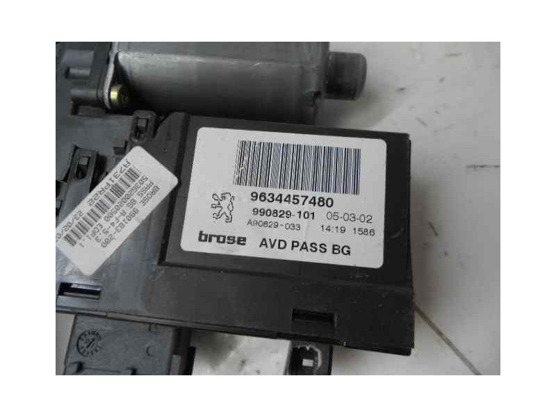 Recambio de motor elevalunas delantero derecho para peugeot 307 (s1) xs referencia OEM IAM 9634457480  