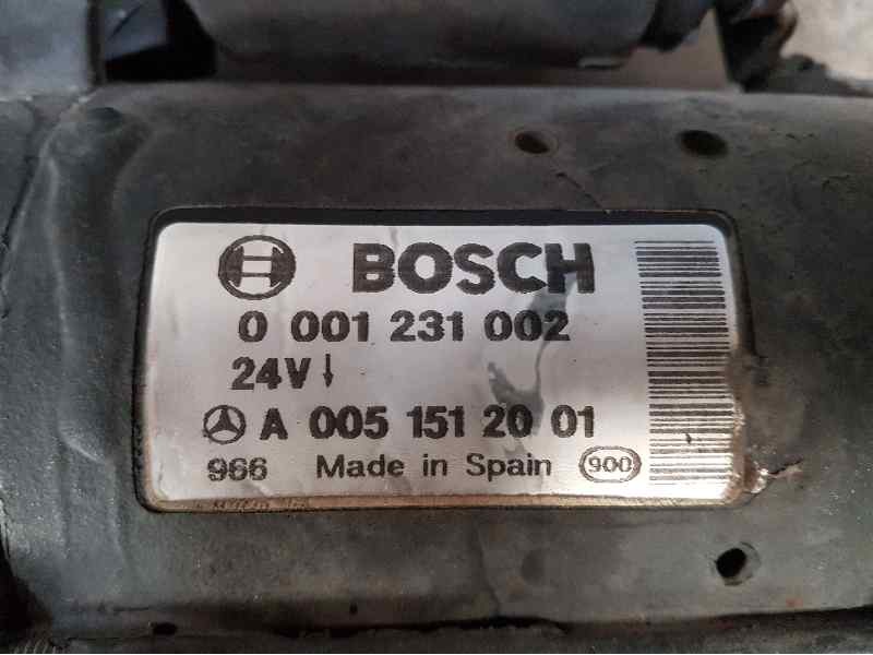 Recambio de motor arranque para mercedes-benz atego 817 atz60 referencia OEM IAM A0051512001 0001231002 BOSCH