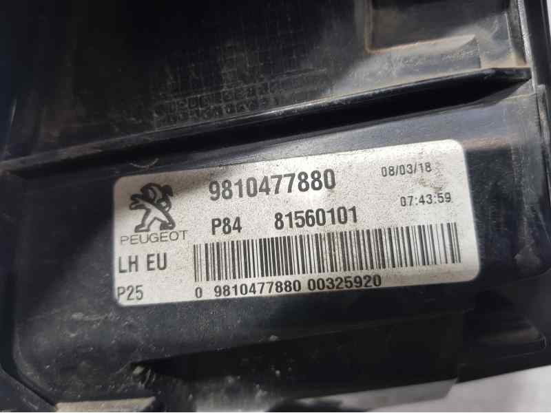 Recambio de piloto trasero izquierdo para peugeot 3008 active referencia OEM IAM 9810477880  INTERIOR SUCIO
