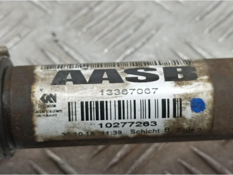 Recambio de transmision delantera izquierda para opel astra k lim. 5türig dynamic start/stop referencia OEM IAM 13367067  