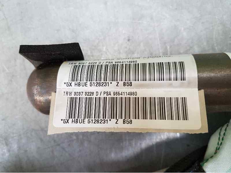 Recambio de airbag cortina delantero derecho para citroën c4 grand picasso sx referencia OEM IAM 9654114980 30373228D TRW