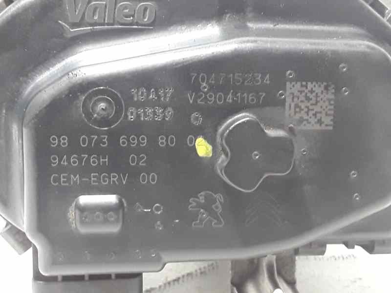 Recambio de valvula egr para peugeot 208 1.6 16v hdi fap referencia OEM IAM 9807369980  