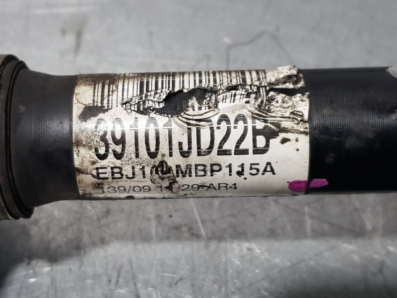 Recambio de transmision delantera izquierda para nissan qashqai+2 (jj10) tekna referencia OEM IAM 39101JD22B  