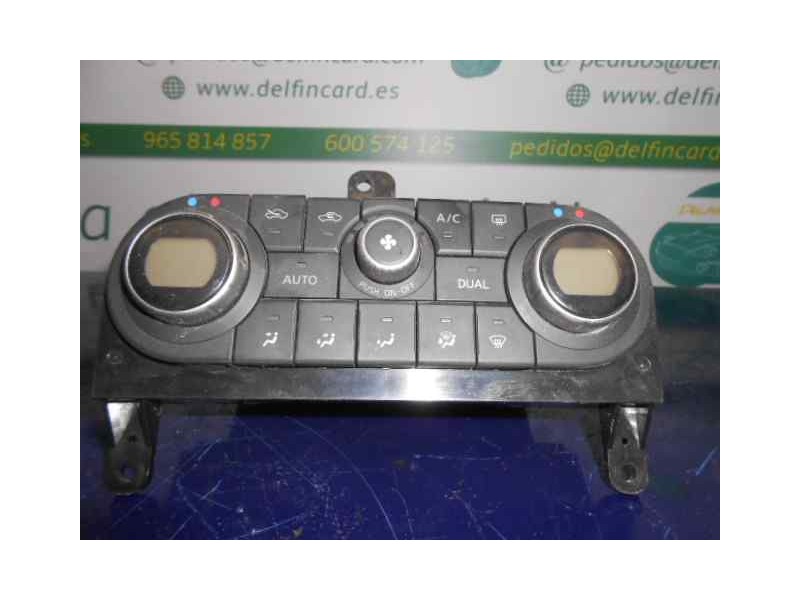 Recambio de mando climatizador para nissan qashqai (j10) acenta referencia OEM IAM A02000A7706001 27500JD45C CALSONIC KANSEI