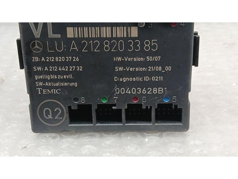 Recambio de modulo electronico para mercedes-benz clase e (w212) lim. e 220 cdi blue efficiency referencia OEM IAM A2128203385 T