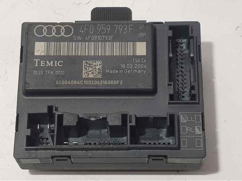 Recambio de modulo electronico para audi a6 berlina (4f2) 2.0 tfsi referencia OEM IAM 4F0959793F 0033TFK0001 CERRADURA DEL IZQ