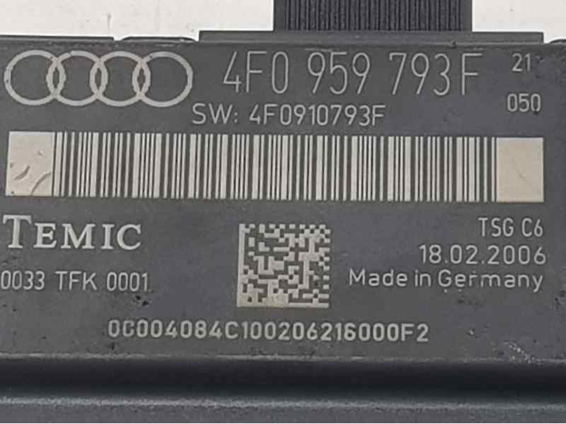 Recambio de modulo electronico para audi a6 berlina (4f2) 2.0 tfsi referencia OEM IAM 4F0959793F 0033TFK0001 CERRADURA DEL IZQ