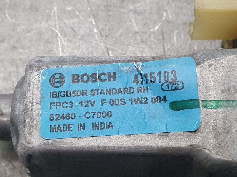 Recambio de elevalunas trasero derecho para hyundai i20 classic referencia OEM IAM 83402C7010 F00S1W284 ELECTRICO BOSCH 2 PINS
