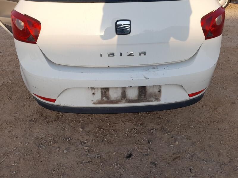 Recambio de paragolpes trasero para seat ibiza iv (6j5, 6p1) 1.2 referencia OEM IAM 6J4807421 ROZADO 