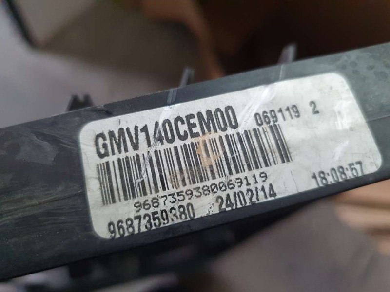 Recambio de electroventilador para peugeot 508 active referencia OEM IAM 9687359380 GMV140CEM00 